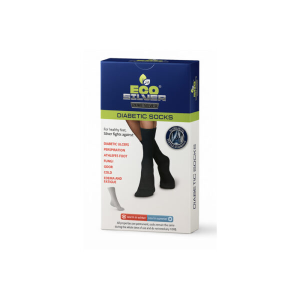 Diabetic Silver Socks – Eco Silver Turkey