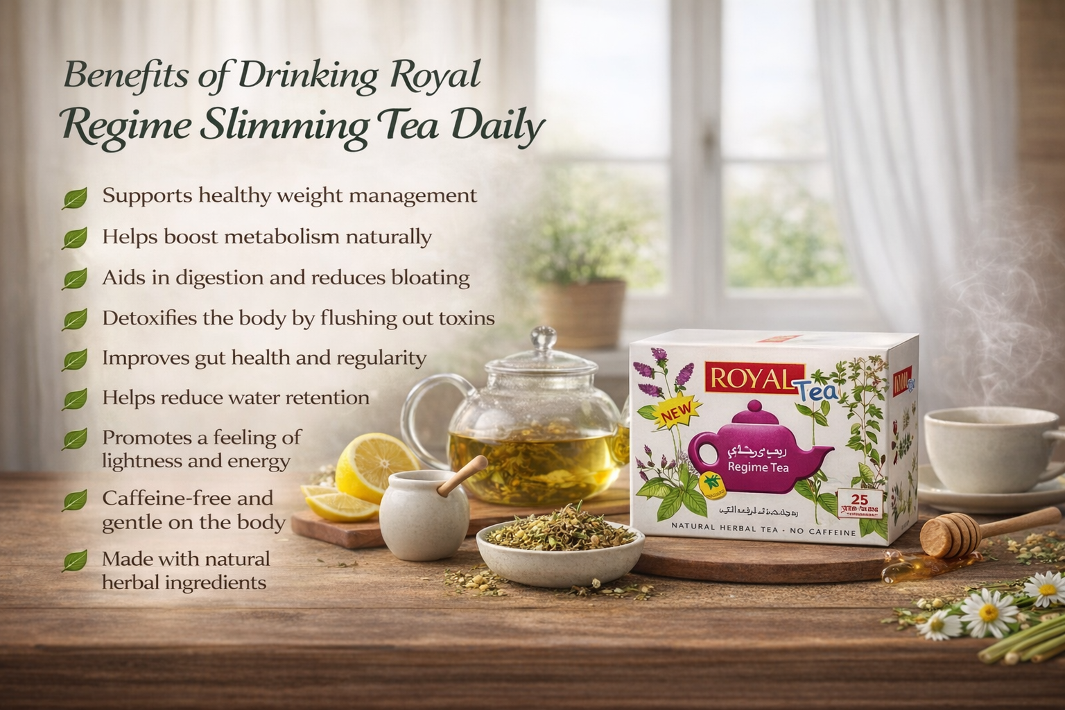 benefits of slimming tea