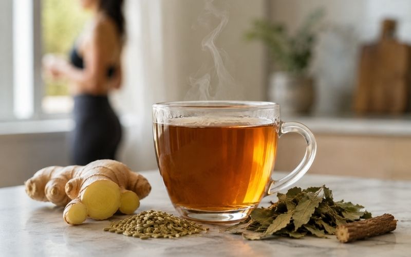 Slimming tea for belly fat reduction in Pakistan – Royal Regime herbal tea results